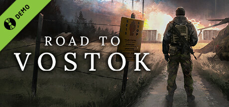 Steam header art for Road to Vostok Demo