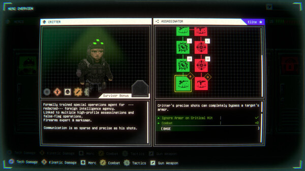 Screenshot z Survivor Mercs