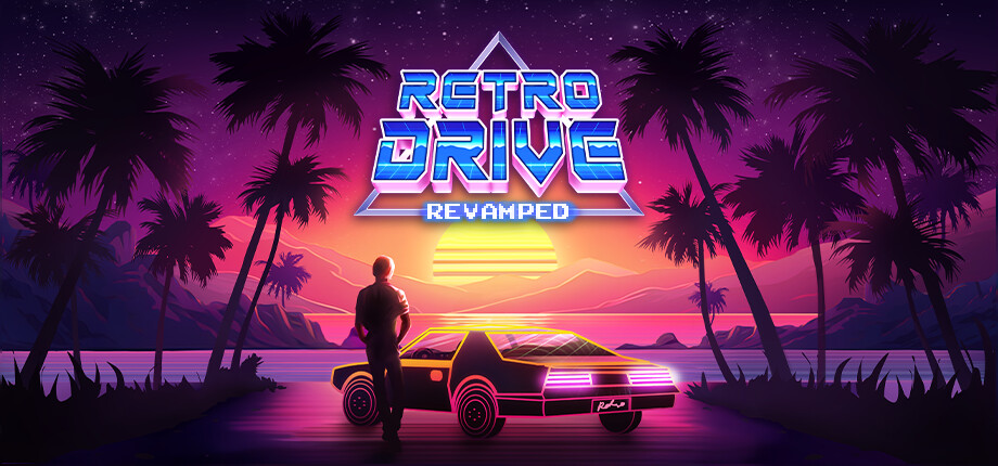 Retro Drive: Revamped cover art