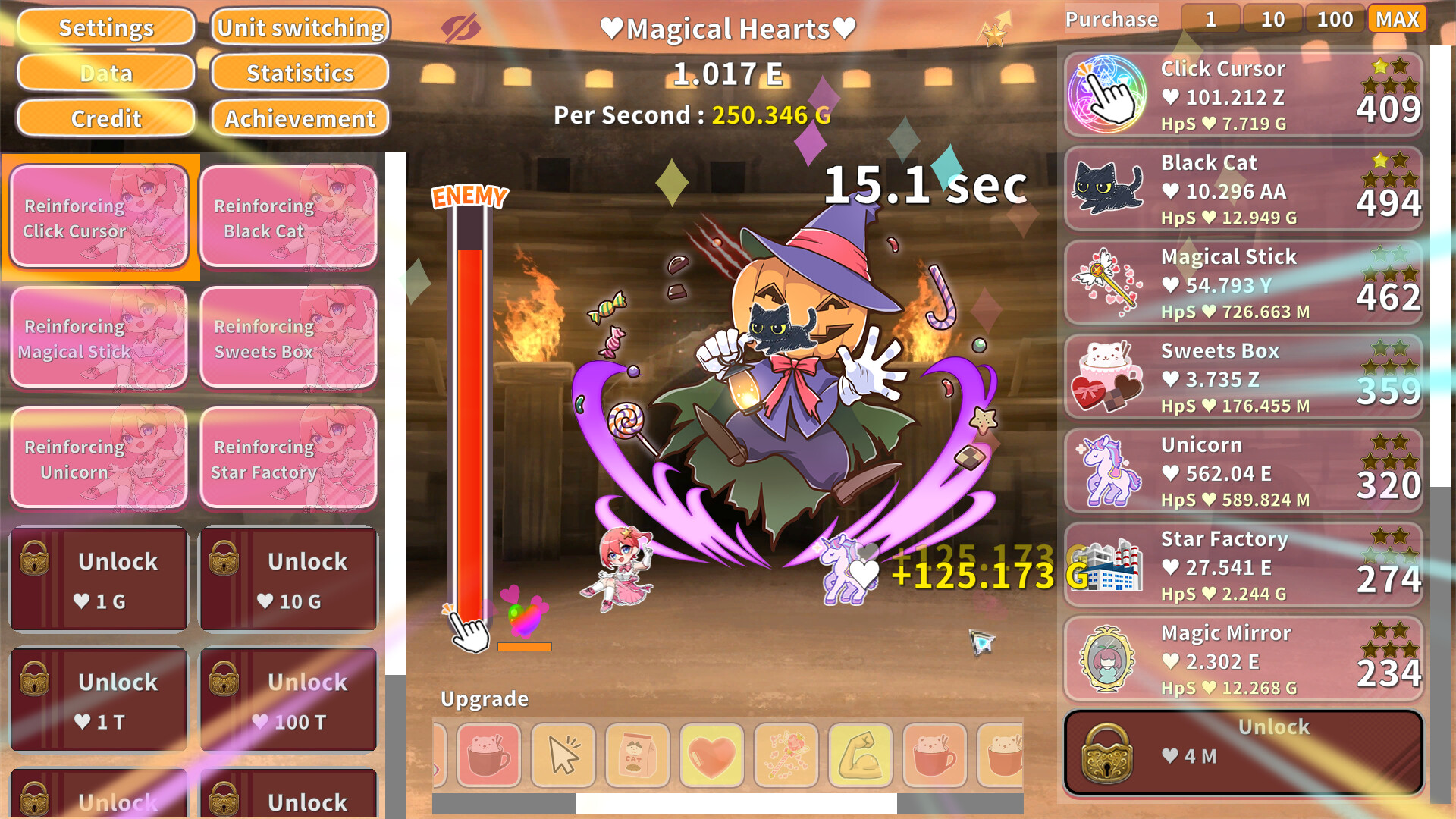 Magical Girl Clicker screenshot #5