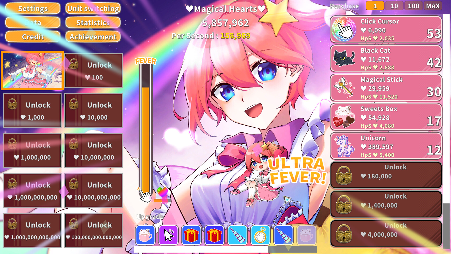 Magical Girl Clicker screenshot #3