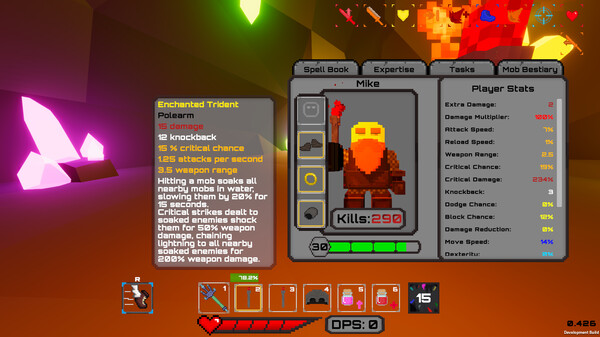 Screenshot z Cave Crawlers