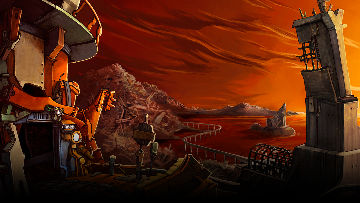 Deponia - Imagem de Fundo do Jogo
