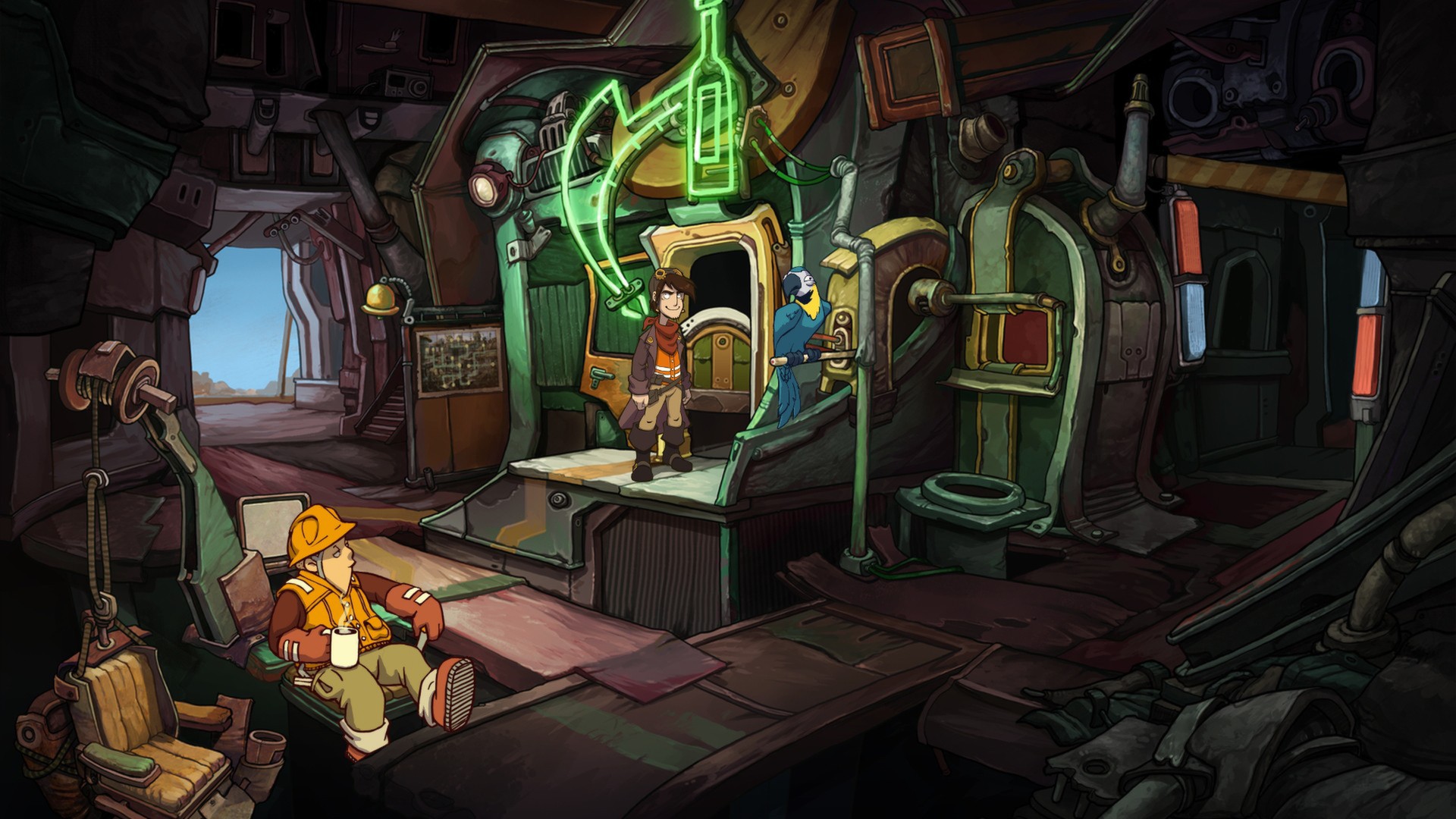Screenshot de Deponia