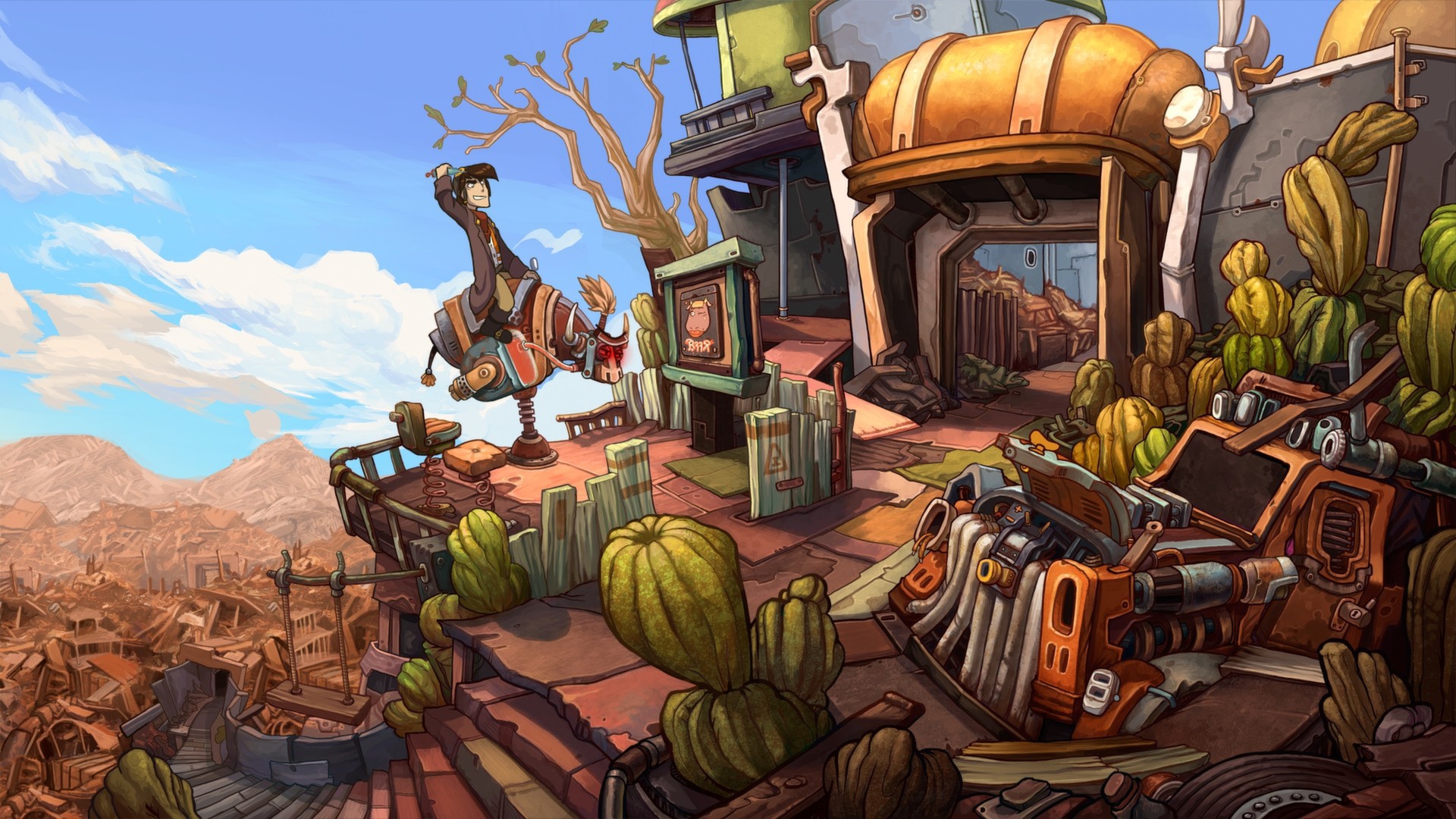 Screenshot de Deponia