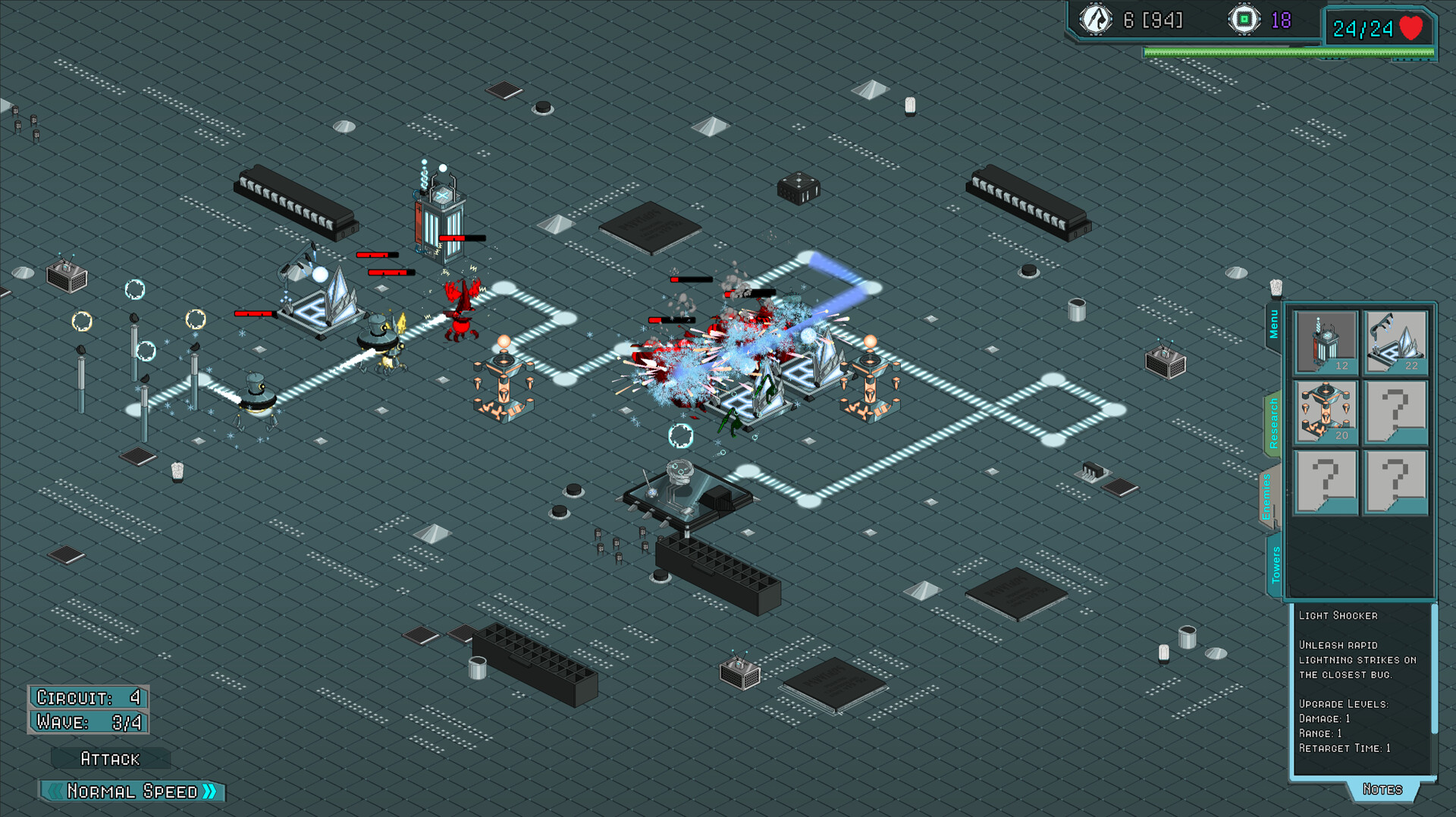 #7. Electron Flux (Steam) بواسطة: Flightless Squid Studios