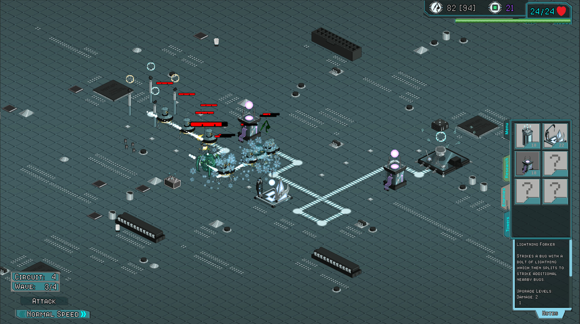 #6. Electron Flux (Steam) بواسطة: Flightless Squid Studios