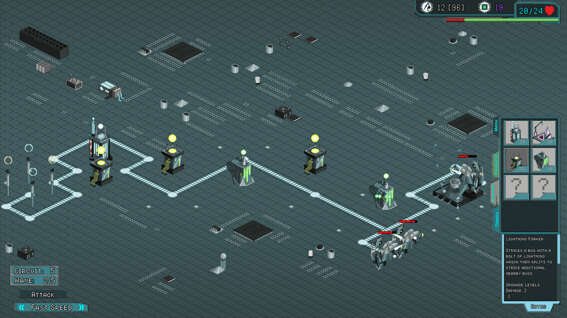 #8. Electron Flux (Steam) بواسطة: Flightless Squid Studios