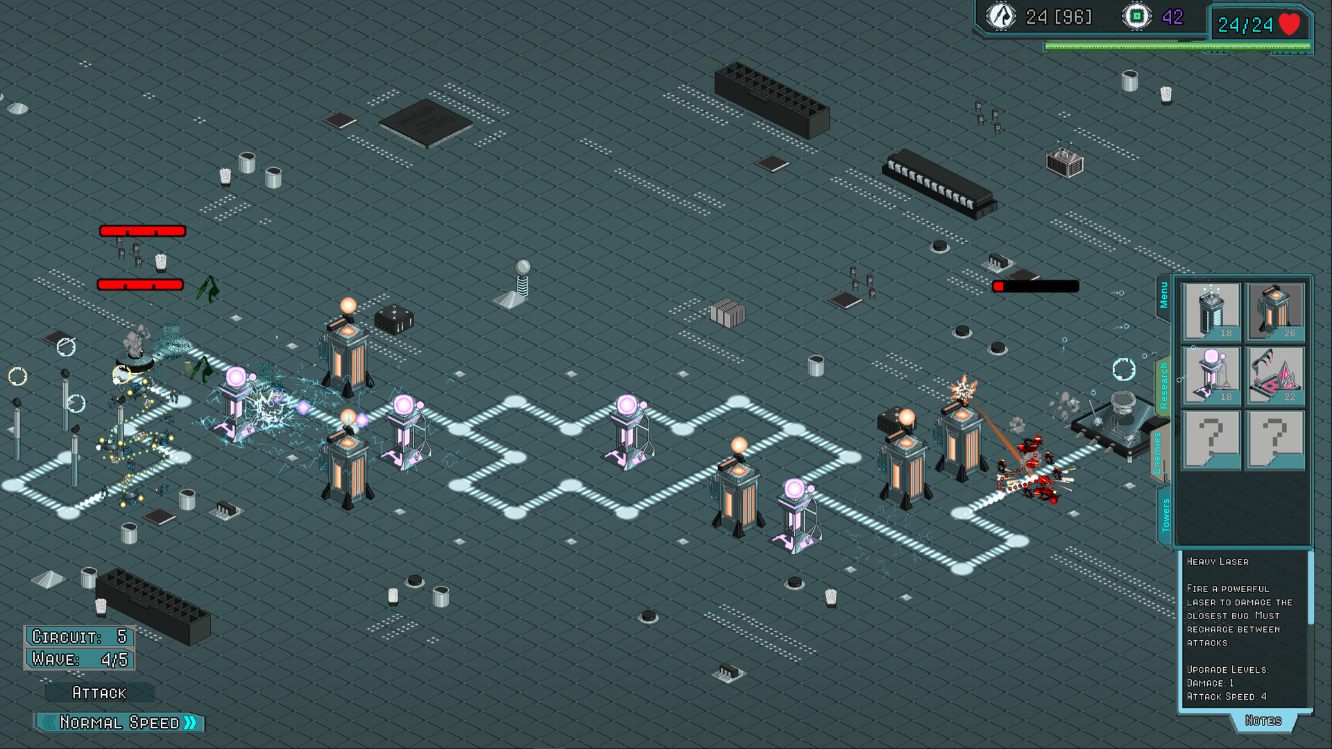 #9. Electron Flux (Steam) بواسطة: Flightless Squid Studios