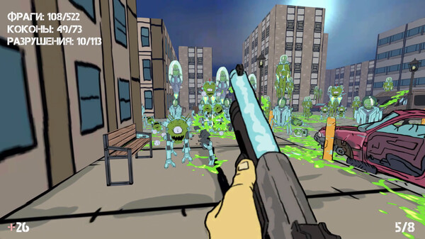 Screenshot of Super Bio-Man gameplay showing in-action mechanics