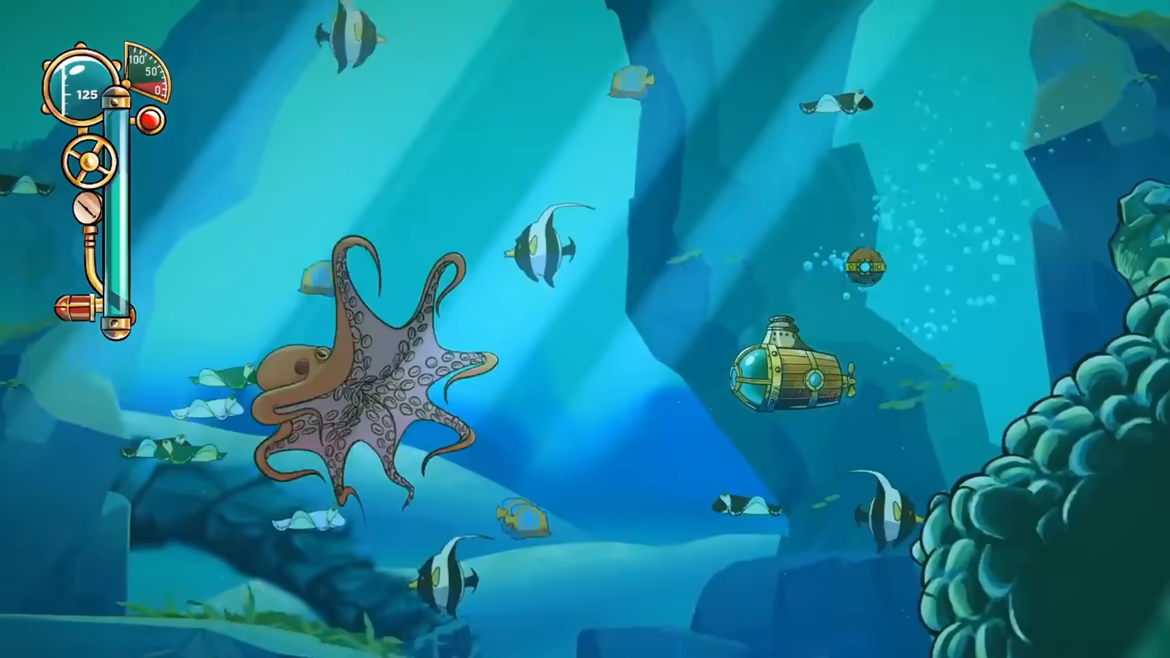 The Logbook, a submarine adventure video 1