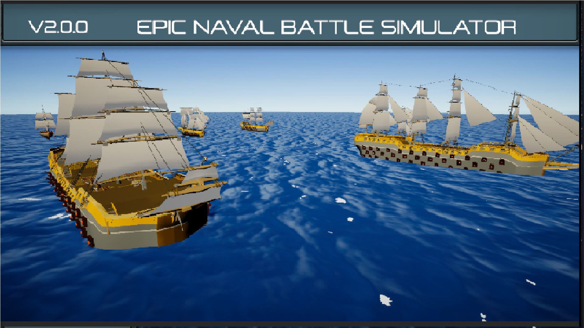 Epic Naval Battle Simulator screenshot #1