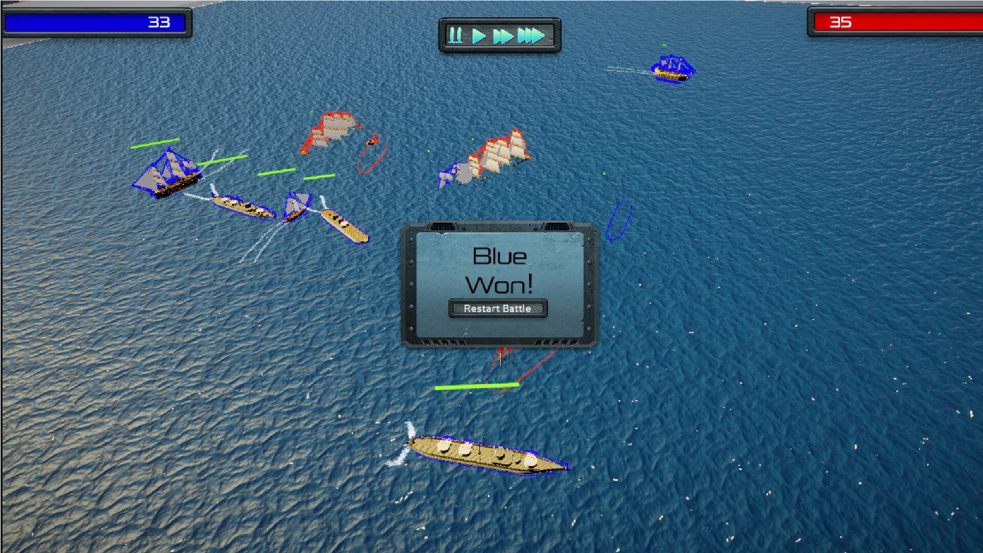 Epic Naval Battle Simulator screenshot #9