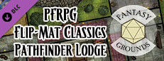 Fantasy Grounds - Pathfinder RPG - GameMastery Flip-Mat - Classic Pathfinder Lodge Small Capsule Image