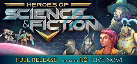 Heroes of Science and Fiction header art
