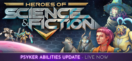 Heroes of Science and Fiction header banner