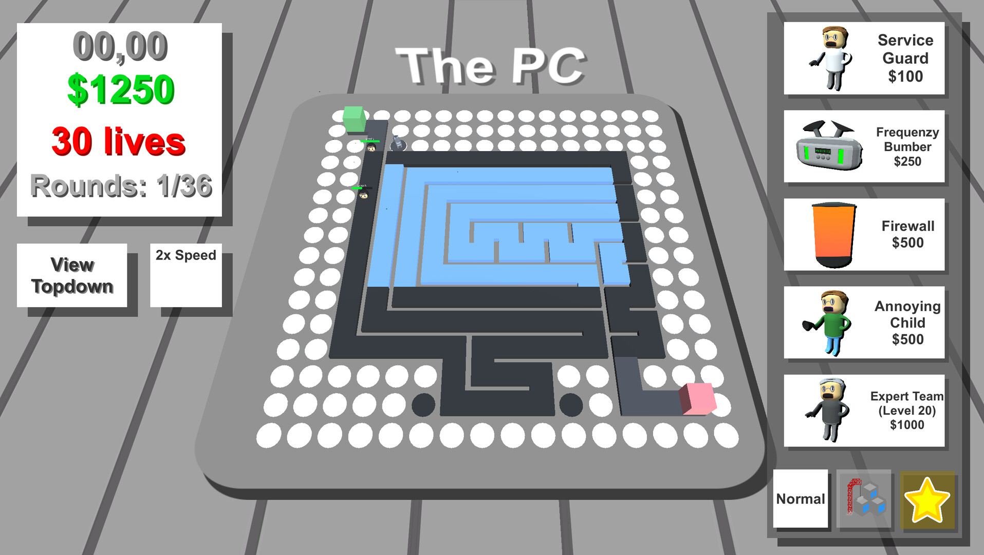 #1. Tech Invaders TD (Steam) 由: Heysa