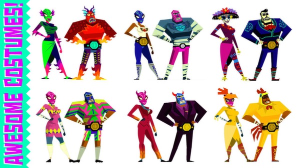 Screenshot z Guacamelee! Gold Edition