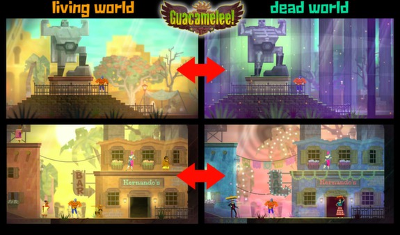 Screenshot z Guacamelee! Gold Edition