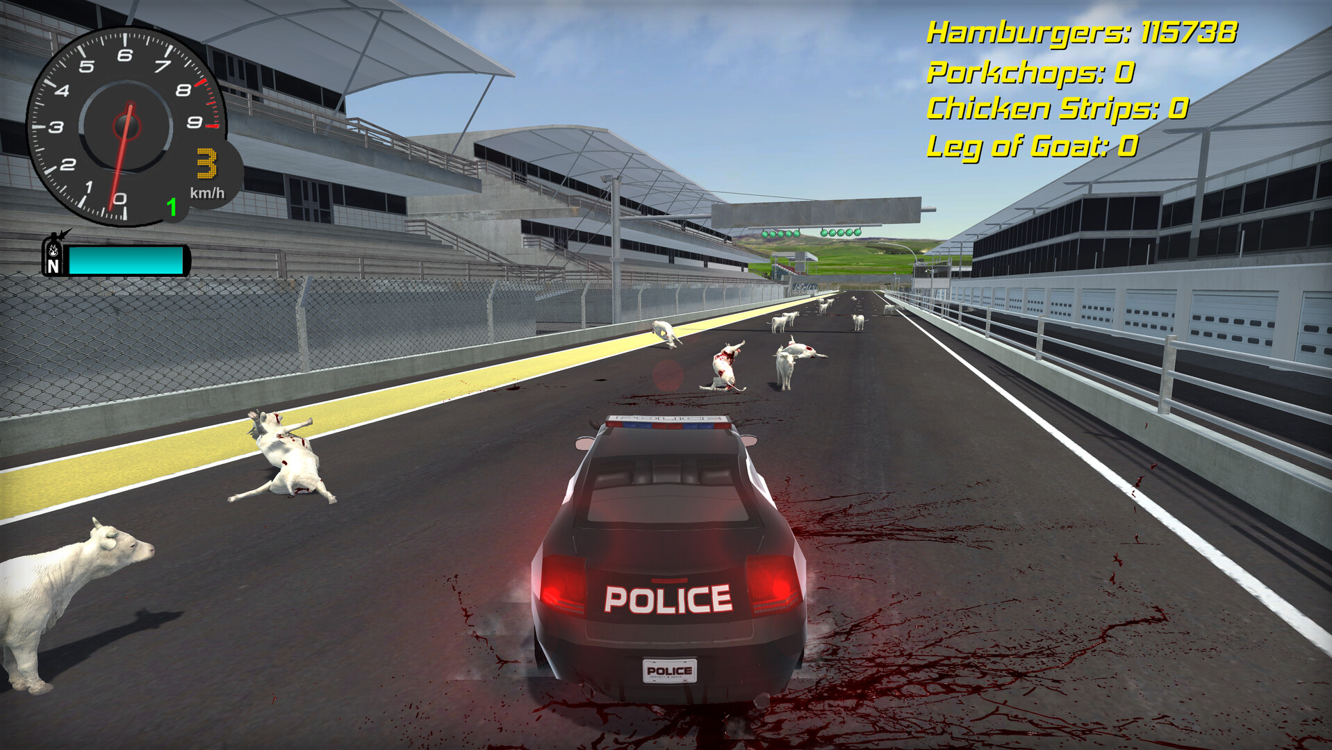 #6. Roadkill Raceway (Steam) Podle: Tom's Feral Cat Games
