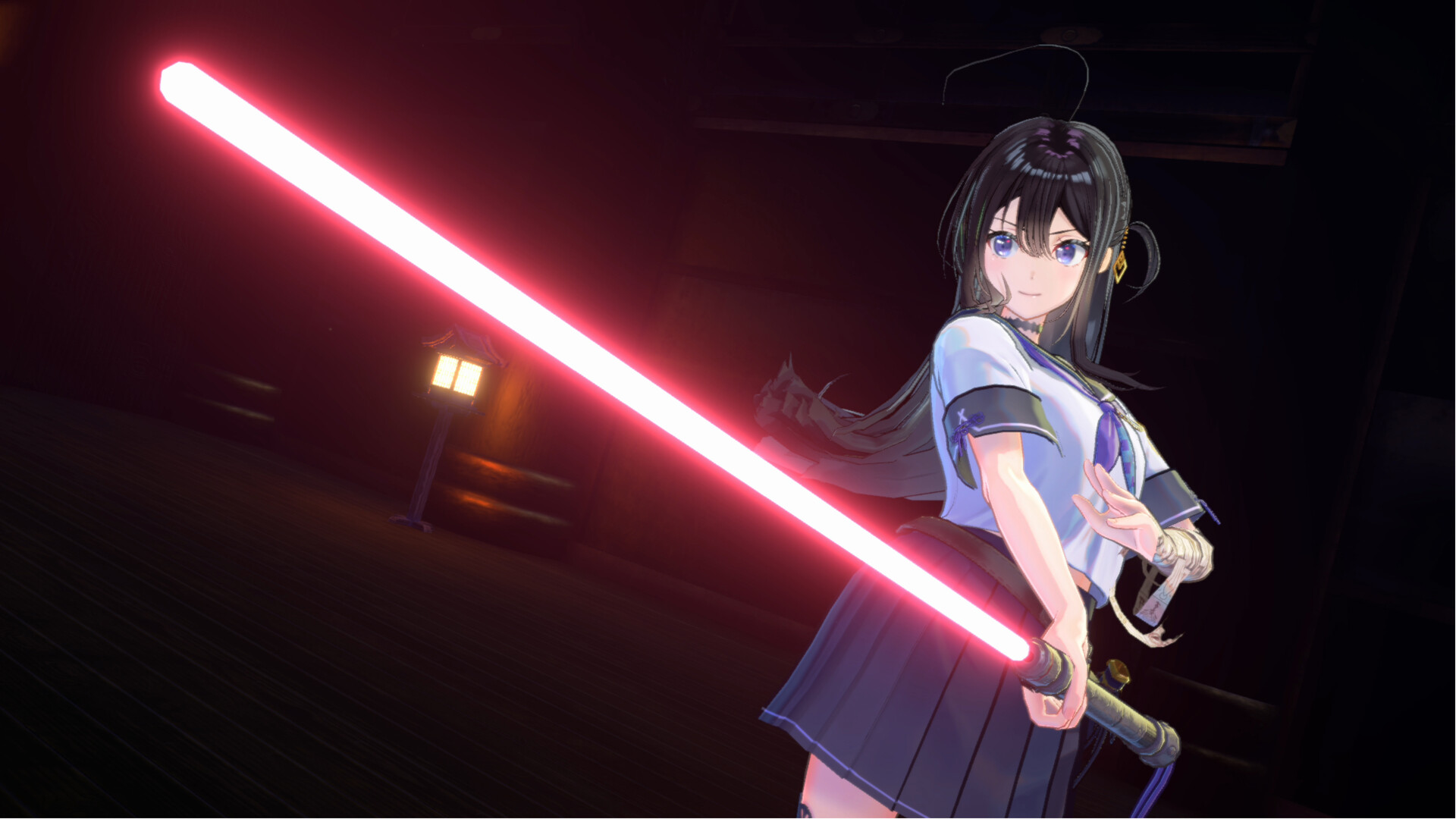 SAMURAI MAIDEN - Tsumugi's Weapon: Luminous Eliminator Featured Screenshot #1