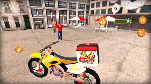 Moto Pizza Courier screenshot 9