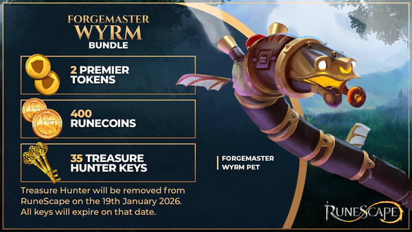 RuneScape Forgemaster Wyrm Bundle