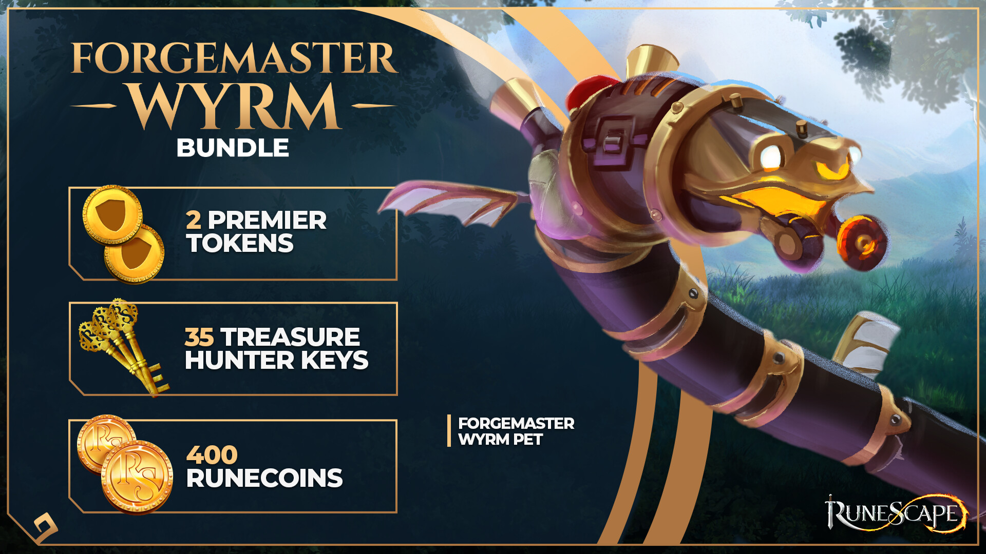 RuneScape Forgemaster Wyrm Bundle Featured Screenshot #1