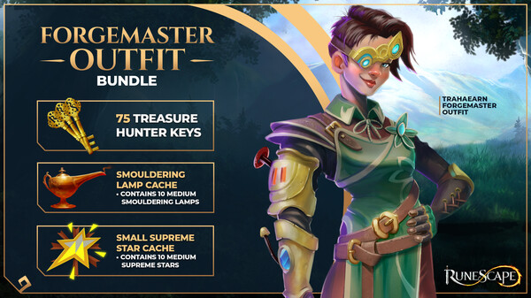 RuneScape Forgemaster Outfit Bundle