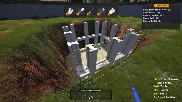 Bunker Builder Simulator: Prologue screenshot