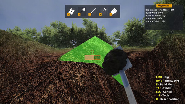 Bunker Builder Simulator: Prologue screenshot