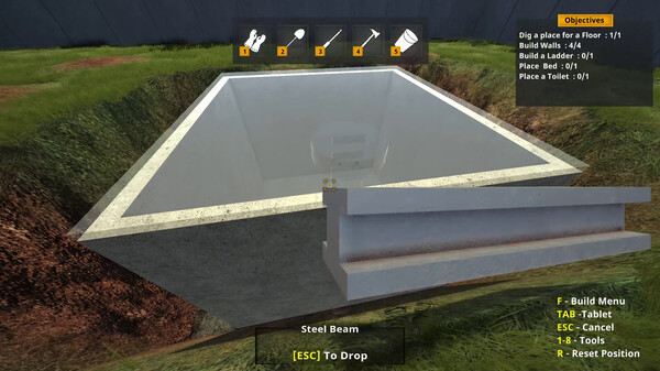 Bunker Builder Simulator: Prologue screenshot
