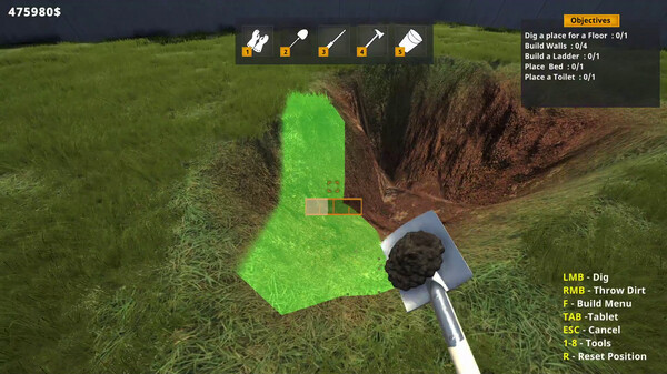 Bunker Builder Simulator: Prologue screenshot