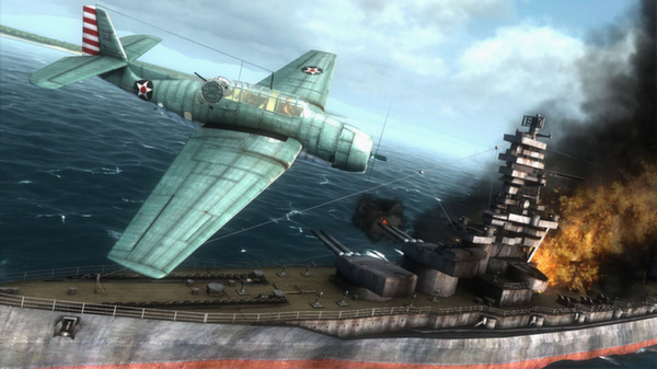 Screenshot z Air Conflicts: Pacific Carriers