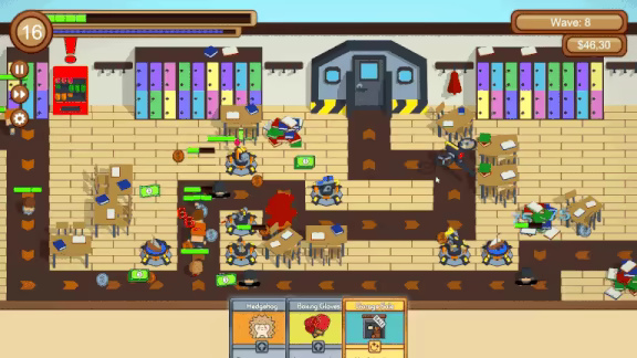 Hallway Defender video 1