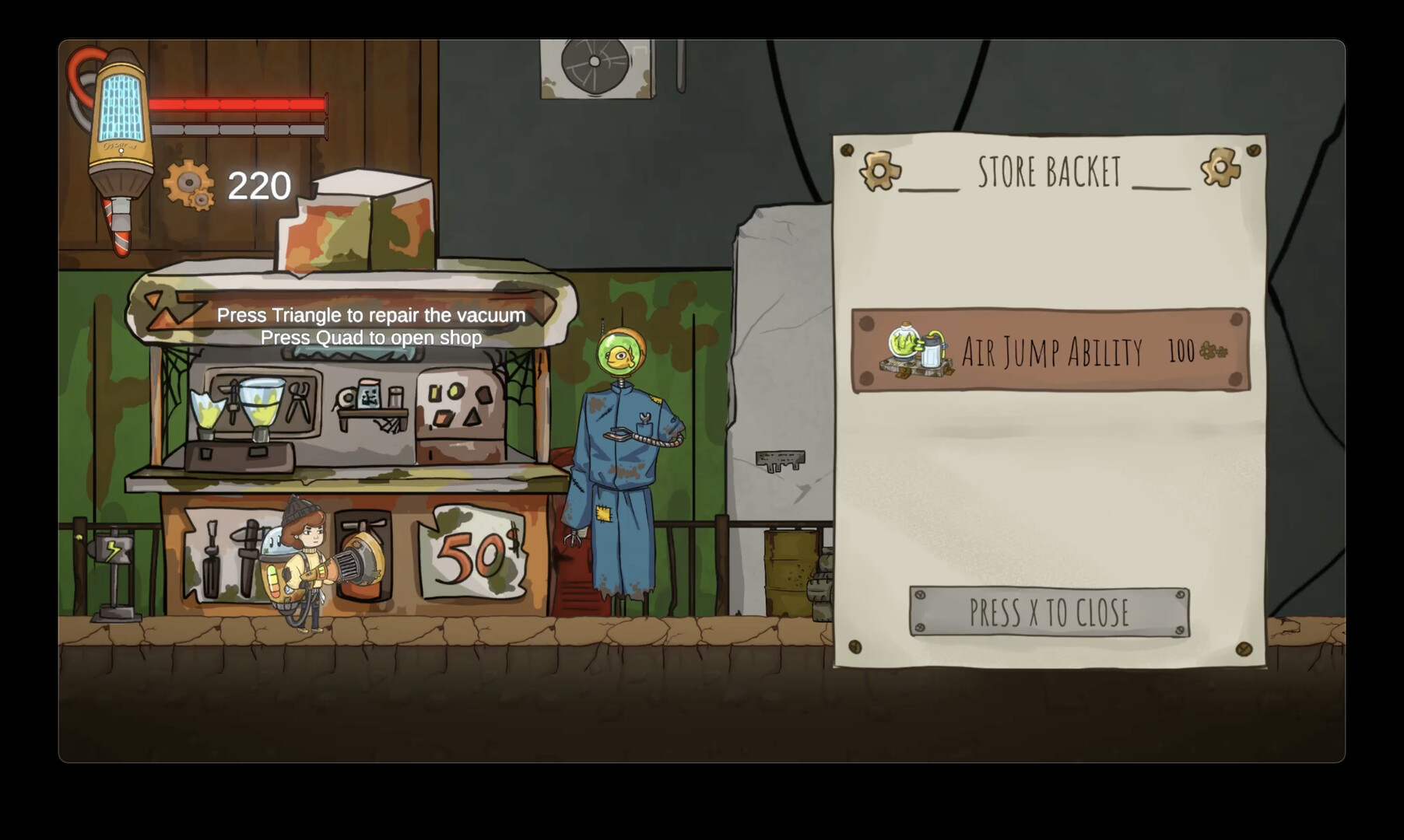 Vacoo. The adventure in Garbage city. screenshot #3