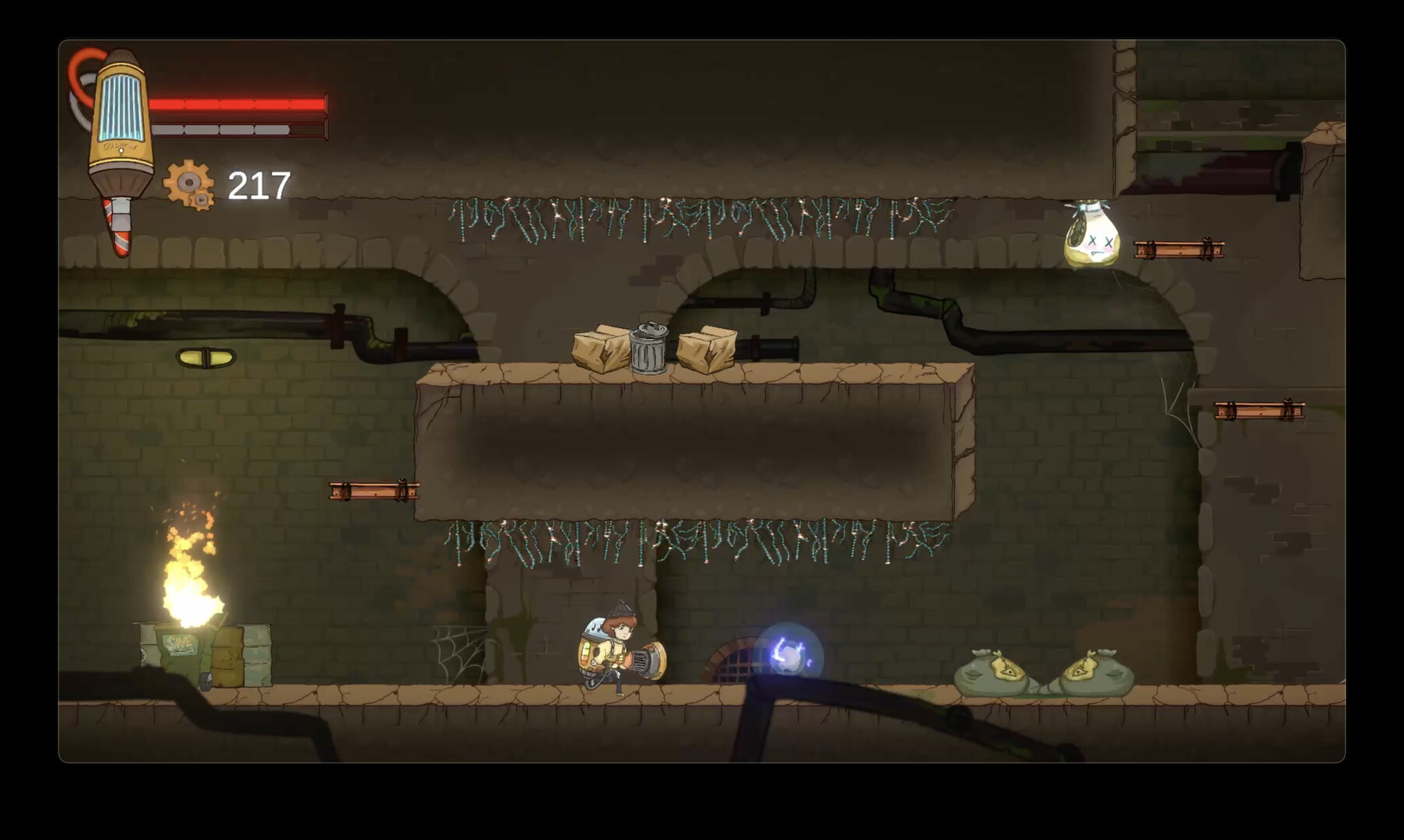 Vacoo. The adventure in Garbage city. screenshot #8