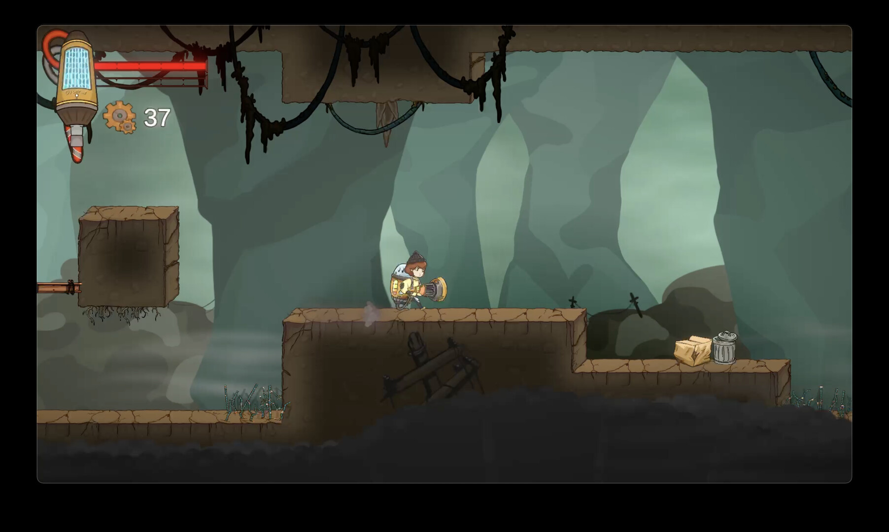 Vacoo. The adventure in Garbage city. screenshot #4