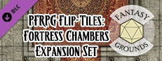 Fantasy Grounds - Pathfinder RPG - Flip-Tiles - Fortress Chambers Expansion Small Capsule Image