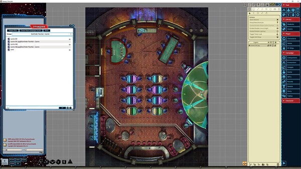 Fantasy Grounds - Starfinder RPG - Flip-Mat - Casino