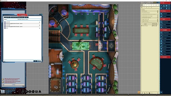 Fantasy Grounds - Starfinder RPG - Flip-Mat - Casino