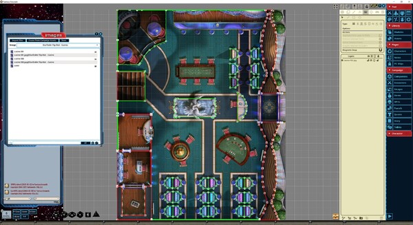 Fantasy Grounds - Starfinder RPG - Flip-Mat - Casino
