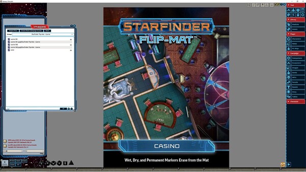 Fantasy Grounds - Starfinder RPG - Flip-Mat - Casino