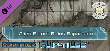 Fantasy Grounds - Starfinder RPG - Flip-Tiles - Alien Planet Ruins Expansion