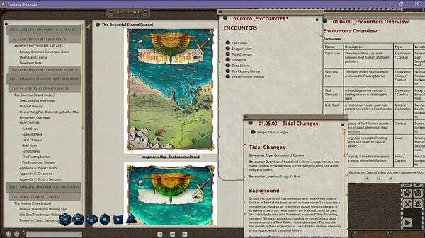 Screenshot z Fantasy Grounds - Amazing Encounters & Places