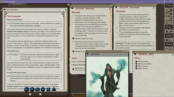 Fantasy Grounds - Encounters in the Forest I