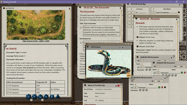 Fantasy Grounds - Encounters in the Forest I