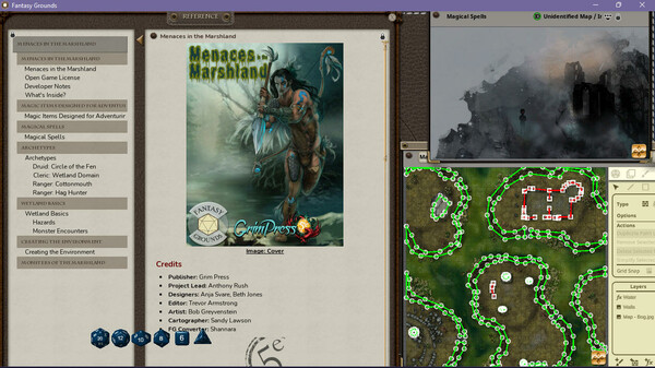 Fantasy Grounds - Menaces in the Marshland