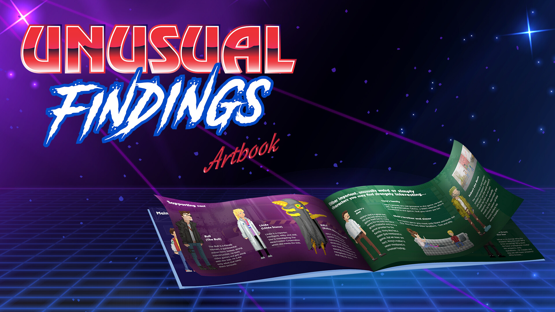 Unusual Findings - Digital Artbook Featured Screenshot #1