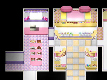 RPG Maker MZ - KR Candy Shop Tileset